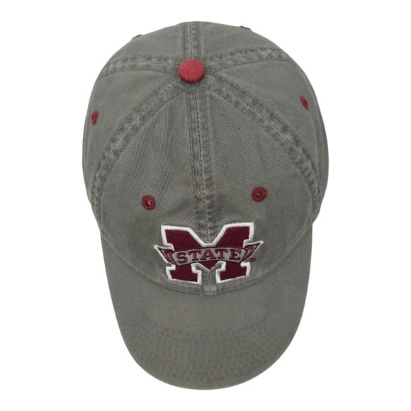 Mississippi State Bulldogs Strapback Cap Hat Embroidered Patch Baseball The Game - Picture 6 of 13